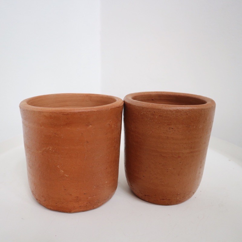  Pot  Terracotta  Lurus Pot  Tabung Mini Pot  Terracotta  Mini 