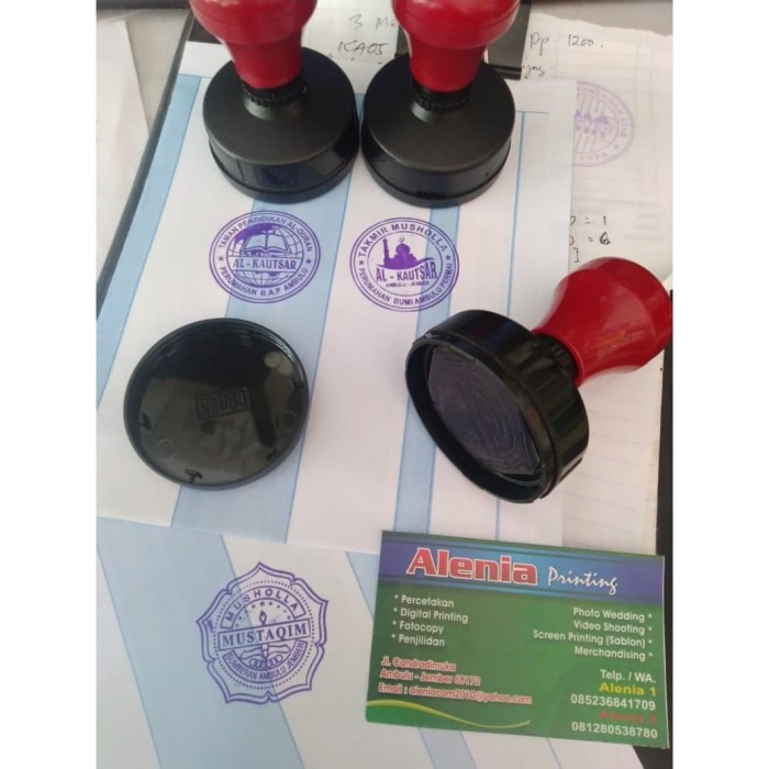 

STEMPEL KILAT 1 WARNA MURAH BERKUALITAS