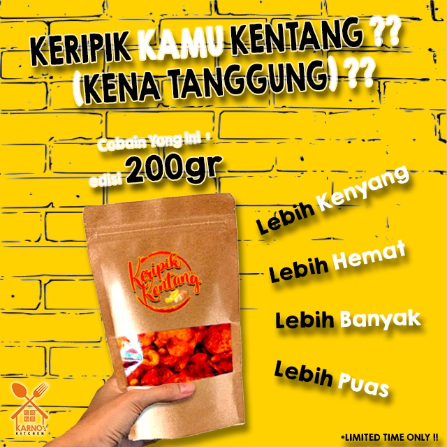 

KERIPIK KENTANG KARNO’s KITCHEN (200gr)