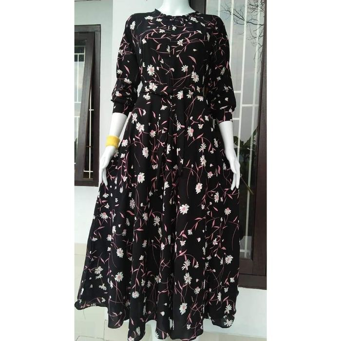 ZANZEA Long Dress Wanita Casual Lengan Pendek Model Longgar Motif Print Garis [maxi MONALISA b 75GVI