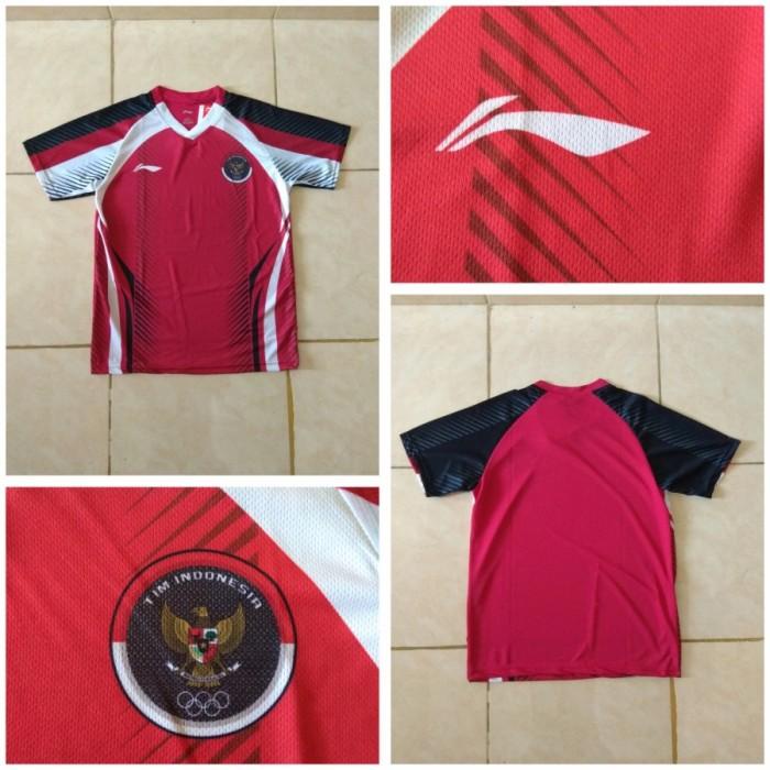Flum | Jersey Baju Tim Indonesia / Jersey Badminton Olimpiade Tokyo 2020