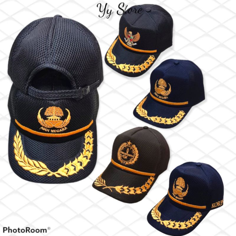 Topi Korpri/Topi Garuda/Topi Pegawai/Topi PNS/Topi PGRI