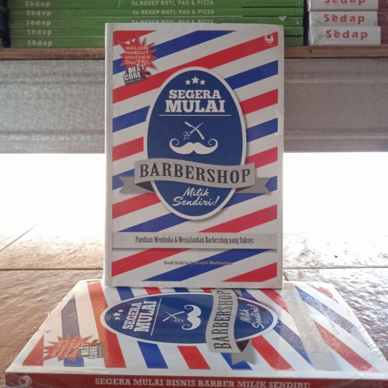 OBRAL BUKU BACAAN MOTIVASI / PENGEMBANGAN DIRI / INSPIRASI / BISNIS / MURAH ORIGINA / PERUBAHAN BESAR / MEMBENTUK KARAKTER PENGUSAHA / MURAH ORIGINAL-Segera Mulai Barber