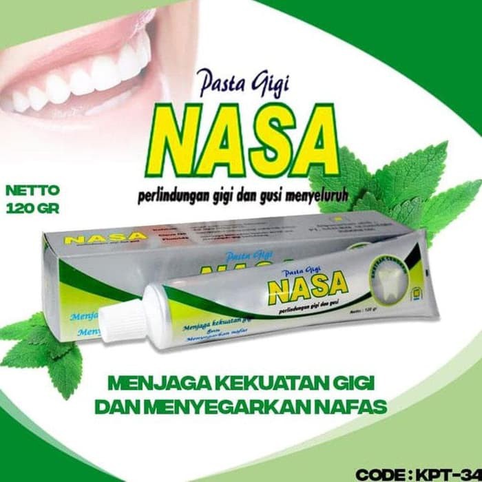✨LACIKOSME✨ PASTA GIGI NASA - ODOL HERBAL PEMUTIH GIGI &amp; PERONTOK KARANG GIGI