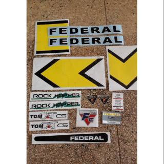  stiker  sepeda  federal tom cat Shopee Indonesia