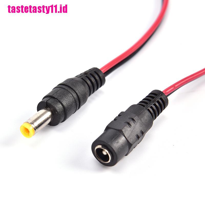 5 Pcs Kabel Konektor Power Socket Jack MaleDC Ukuran 5.5x2.1mm