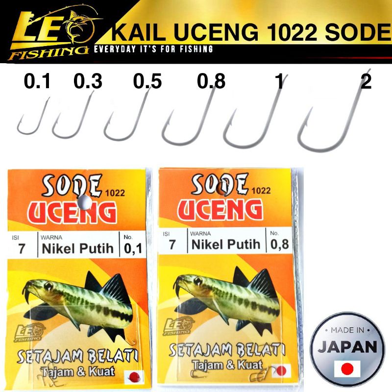 KAIL PANCING UCENG SODE TERSEDIA SIZE 0.1 0.3 0.5 0.8 JAPAN QUALITY PRODUK