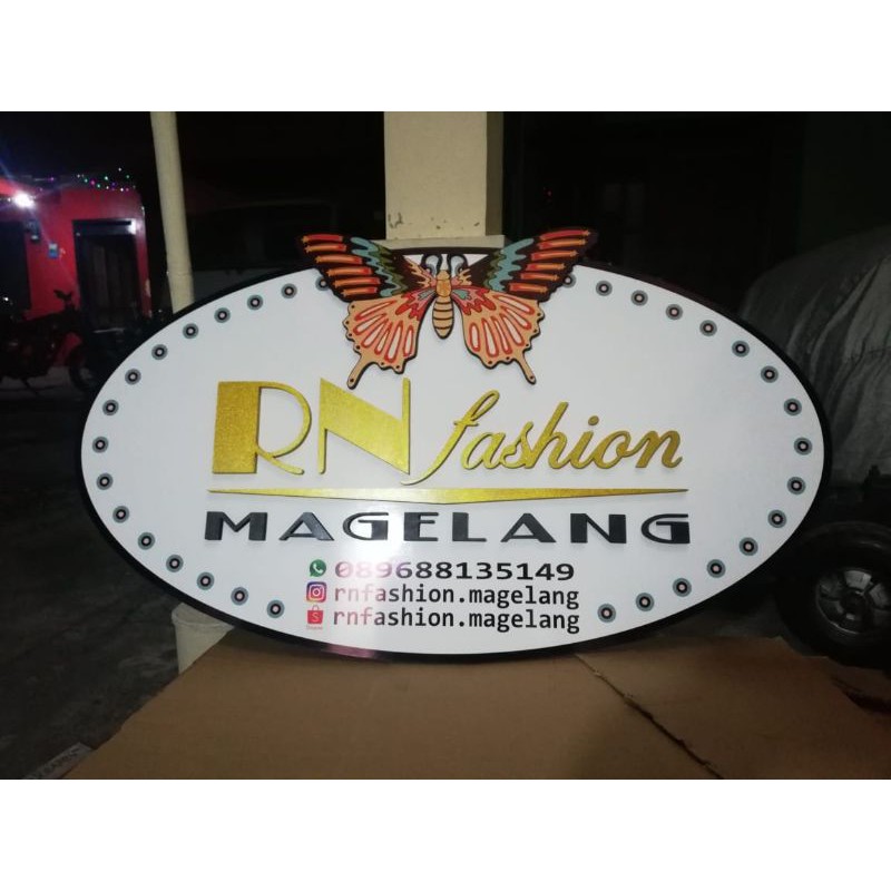 

Papan Nama Logo Toko custom|nameboard onlineshop kayu Timbul