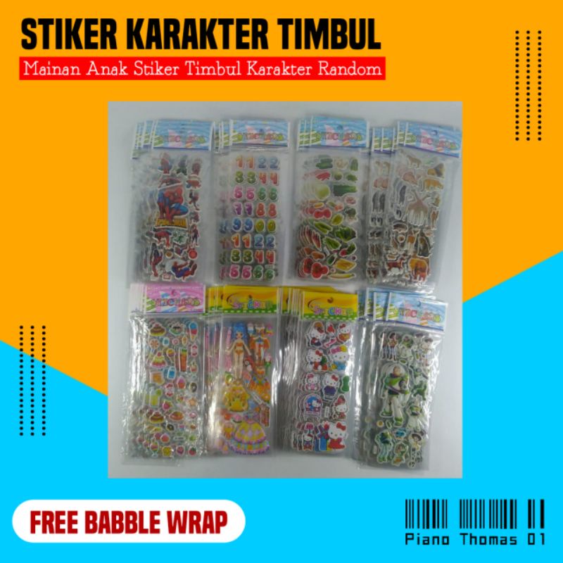 

Stiker Timbul Mainan Anak