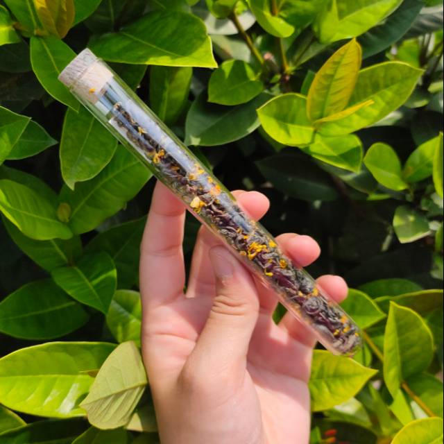 

Imperial Graden / Teh Bunga Osmanthus + Green Tea / Tea Tube / Tea in Tube