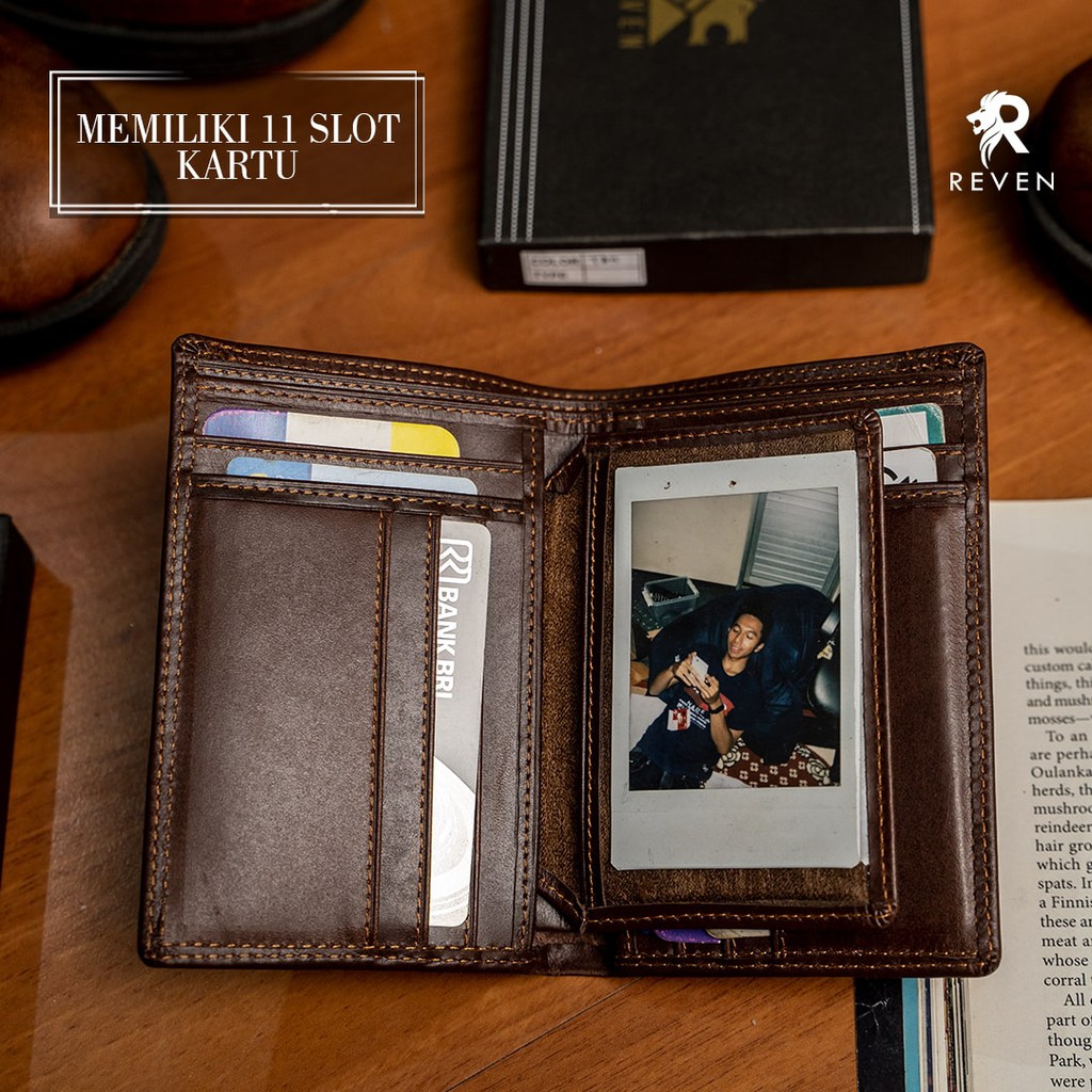 REVEN LEATHER - Dompet Pria Kulit Asli Reven Ranger Wallet