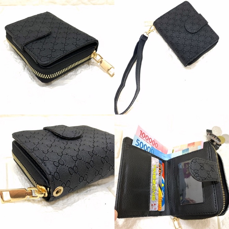 Dompet mini Arrow GC free tali dompet koin dompet lipat