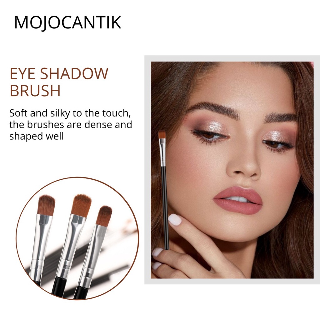 BRUSH MAKE UP / BLENDING EYESHADOW / KUAS EYESHADOW / KUAS MAKE UP KOSMETIK WAJAH / MOJOCANTIK