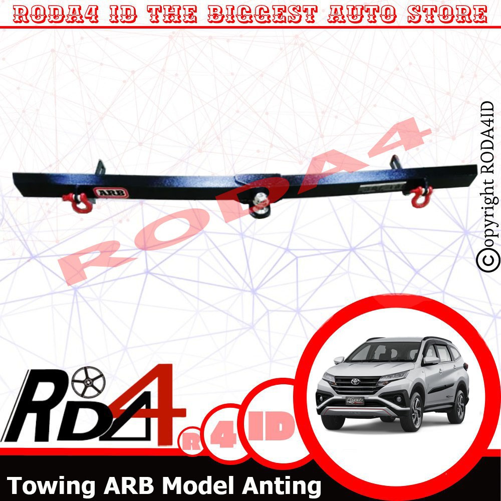 Towing ARB All New RUSH TERIOS Bumper Belakang Model ANTING Full Body