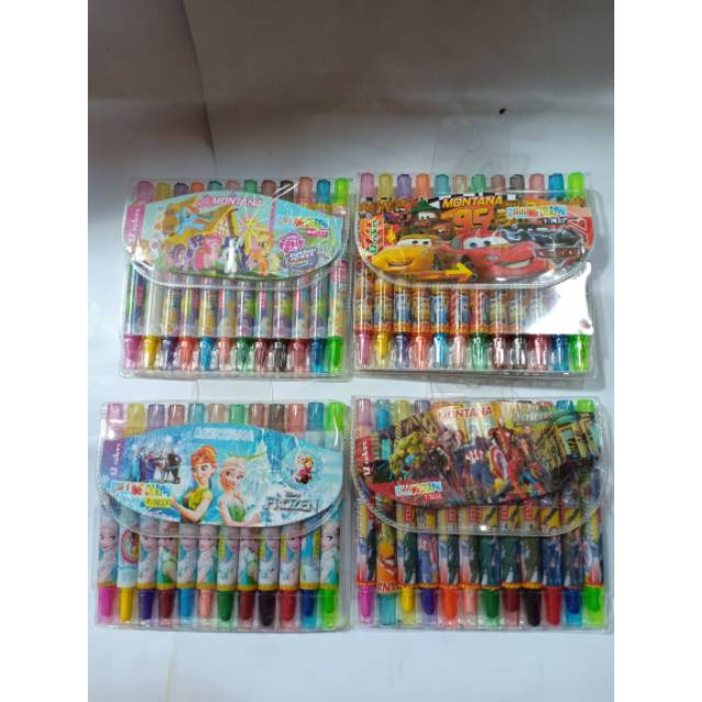 

Krayon putar pendek fancy