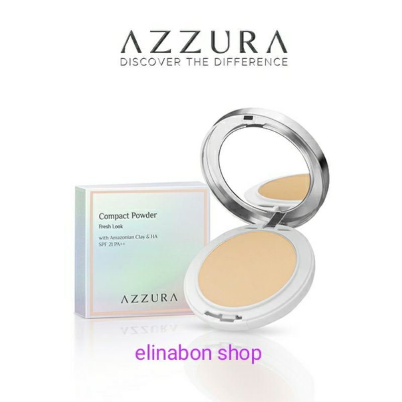 Azzura Compact Powder Fresh Look/ Bedak padat