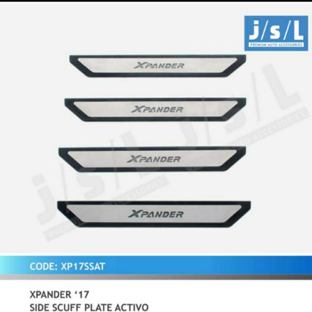 Sillplate samping Xpander/ side scuff plate activo  jsl