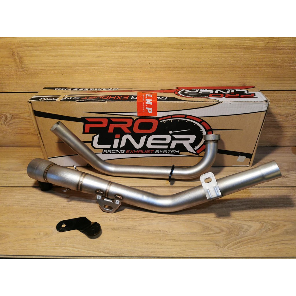 (PROLINER) FULL SYSTEM TR1 R SHORT KNALPOT R15 CB150 VIXION SONIC MX K46 FU CRF KLX TIGER-BYSON