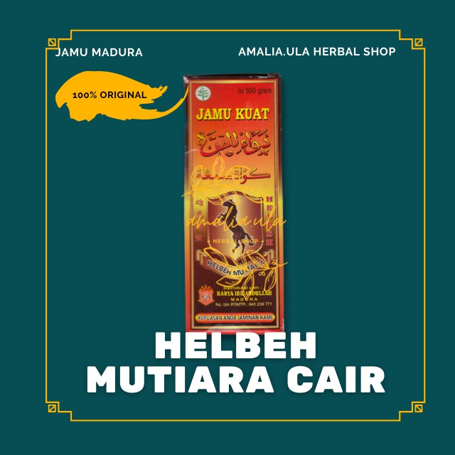 Jamu Helbeh Mutiara Cair, Madu Helbeh, Madu Ma'jun, Penambah Stamina dan Imun