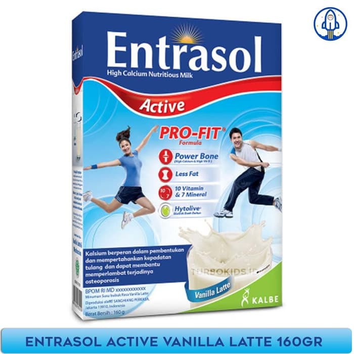 Entrasol Active Vanilla Latte - 160gr