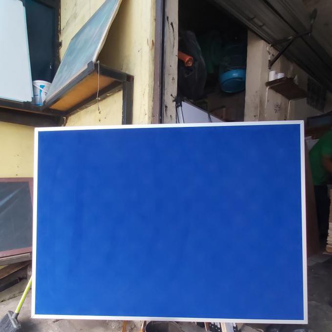 

BARANG BARU soft board 90x120 warna biru