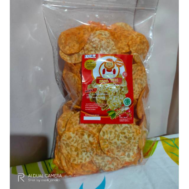 

Keripik tempe Mama Tina (PEDAS) 500gr @aseli_enak