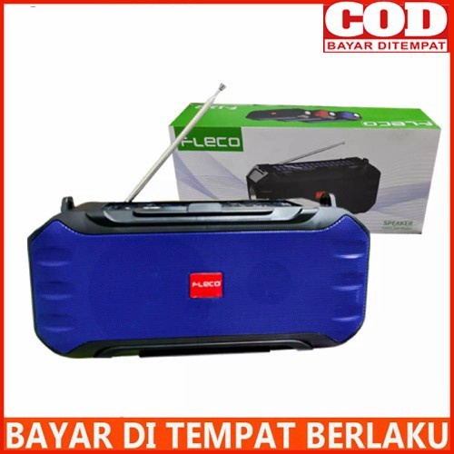 Speaker Bluetooth FLECO F-1322 Suara Mantap, speaker tenaga Surya