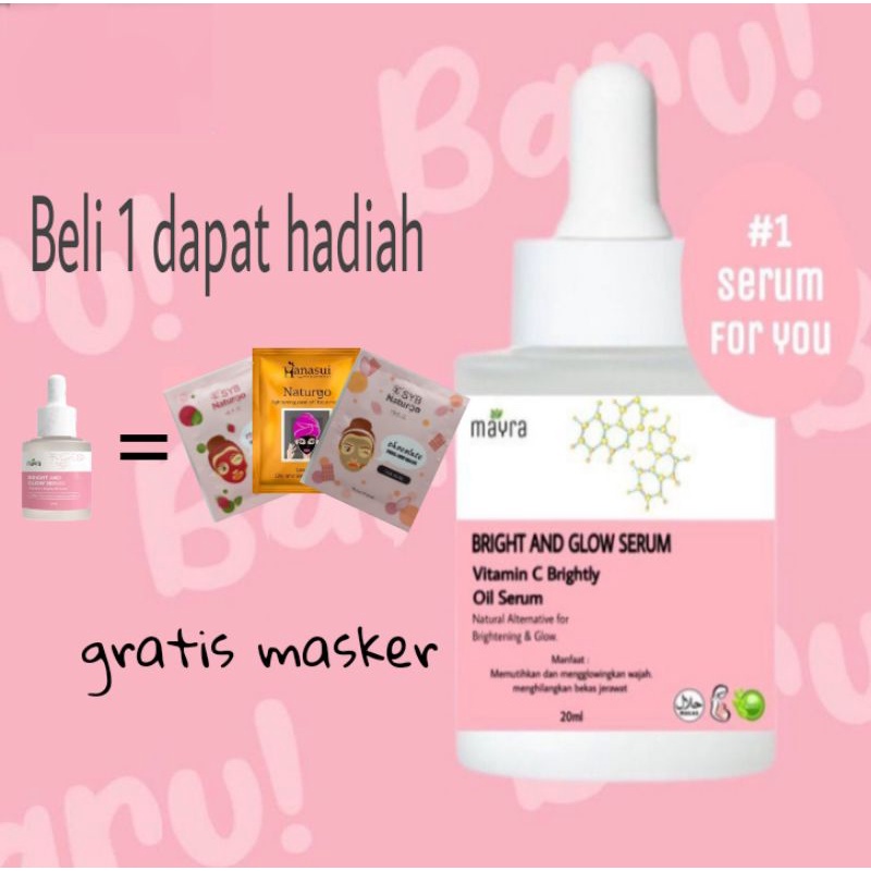 SERUM MAYRA [NEW PACKAGING] ~ SERUM BRIGHT AND GLOW BY MAYRA