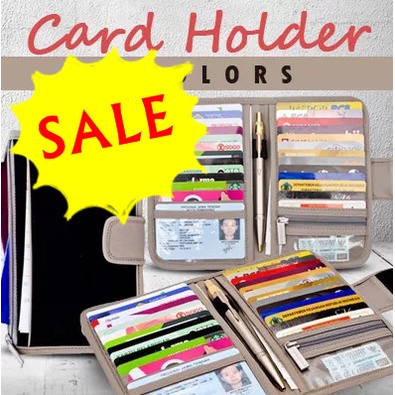 

READY BUY 1 GET 1 FREE Card Holder / Tempat Kartu / Document/ Card Organiz MURAH