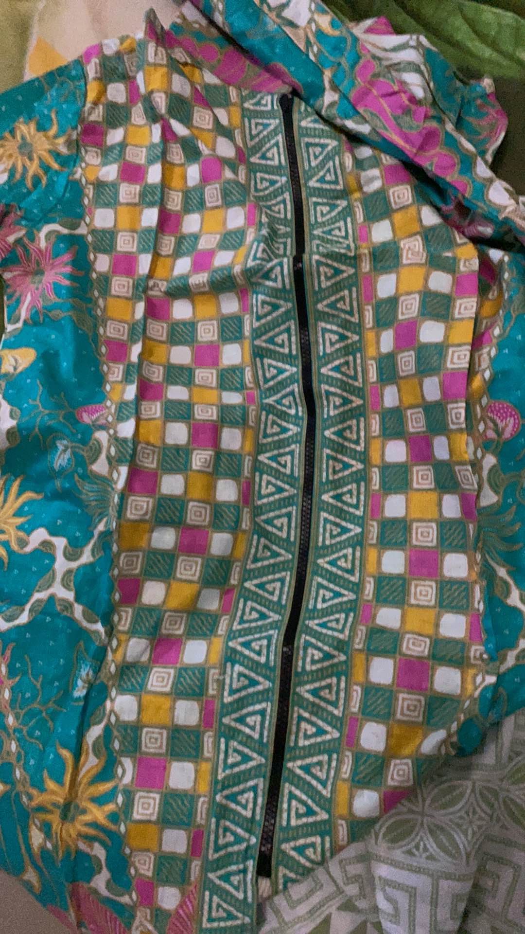 Murah Terlaris Serut Genes Jelita Tunic Navbor Yelbor Whitbor Creambor Tunik Batik