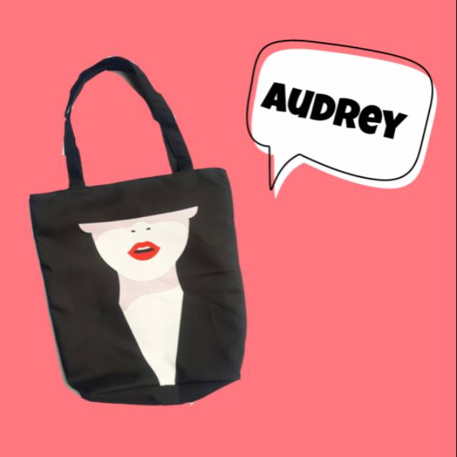 Canvas Tote Bag AUDREY