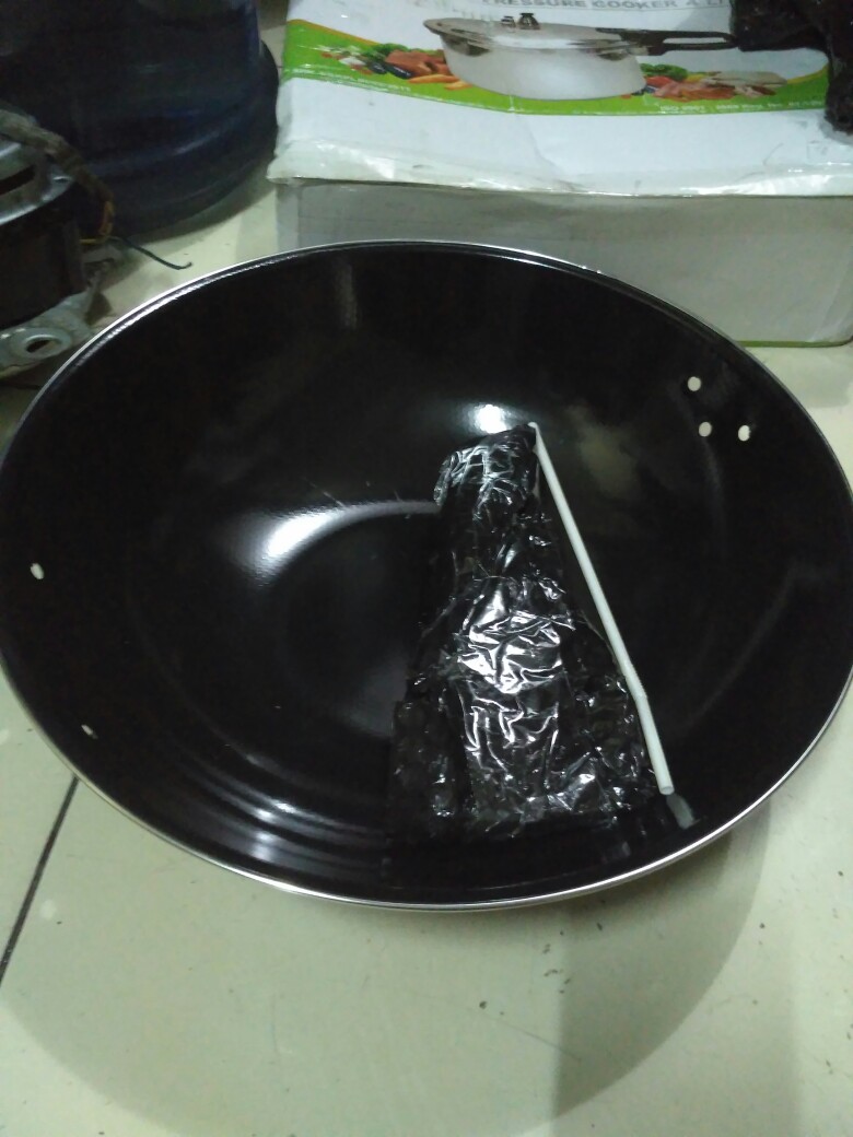 [promo] Wajan Enamel Gagang Panjang Ukuran 34cm Dan 32cm Wajan Enamel Anti Lengket Murah Wajan Viral