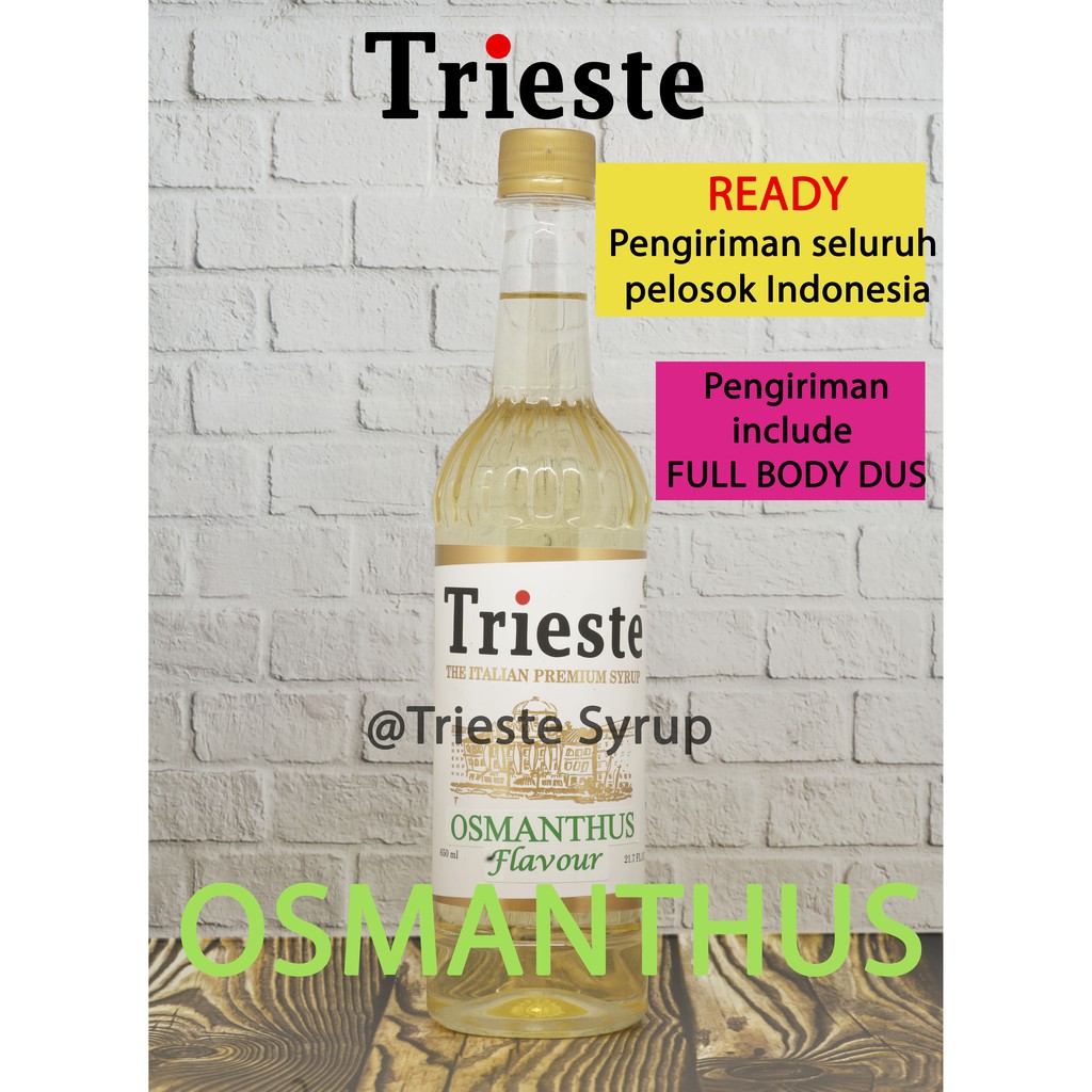 

TRIESTE SYRUP rasa OSMANTHUS