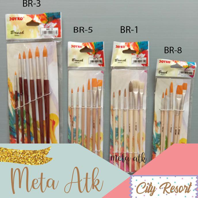 

Cuci Gudang Awal Tahun Brush / Kuas Cat Air / Lukis / Acrylic Joyko - BR 1 Cuci Gudang Awal Tahun