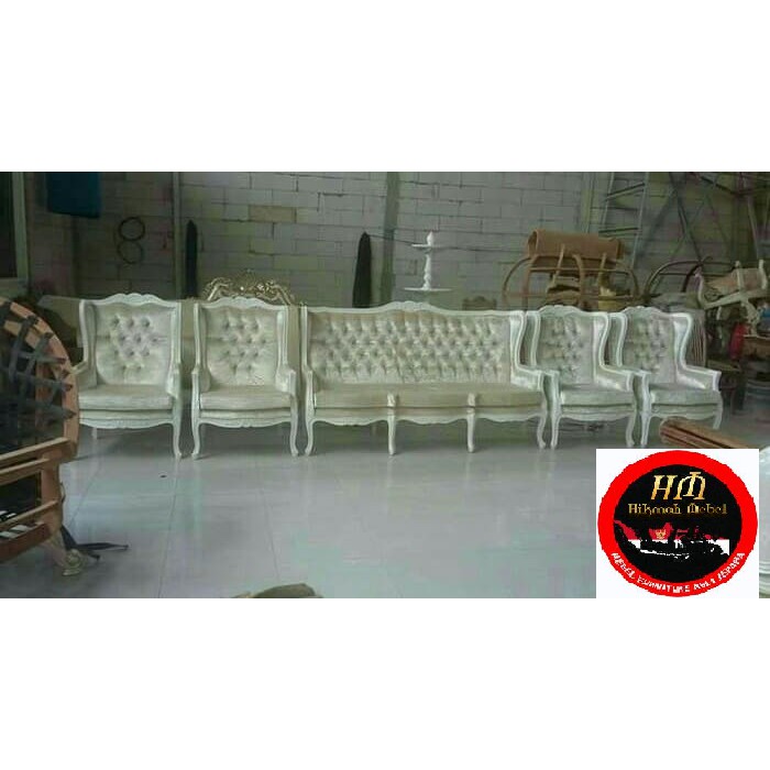 sofa kursi pelaminan modern jati duco minimalis