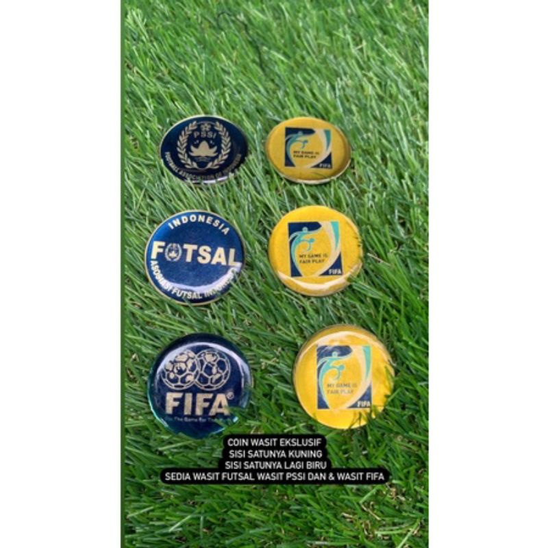 koin tos wasit koin wasit Referee coin Futsal PSSI FIFA