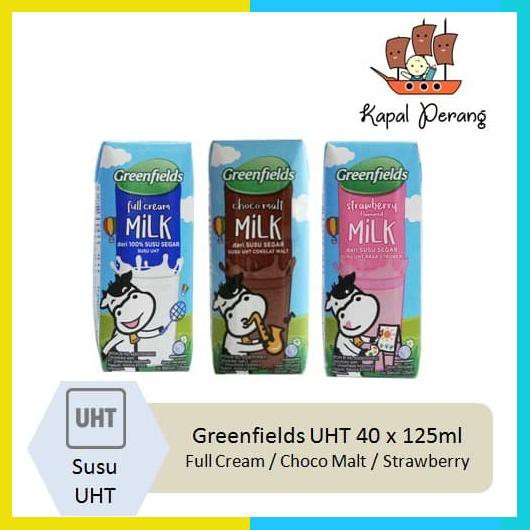 

Greenfields Uht 1 Karton 40 Pcs X 125Ml Strawberry