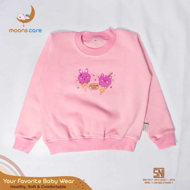 moons care Sweater Anak Fleece Animal Series Hoodie anak jaket anak sweater anak hoodie anak laki laki hoodie anak perempuan jaket Jaket Bayi Sweater anak Hoddie