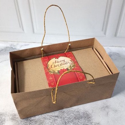 Dus brownies 22x12x7 dus brownies natal kotak brownies