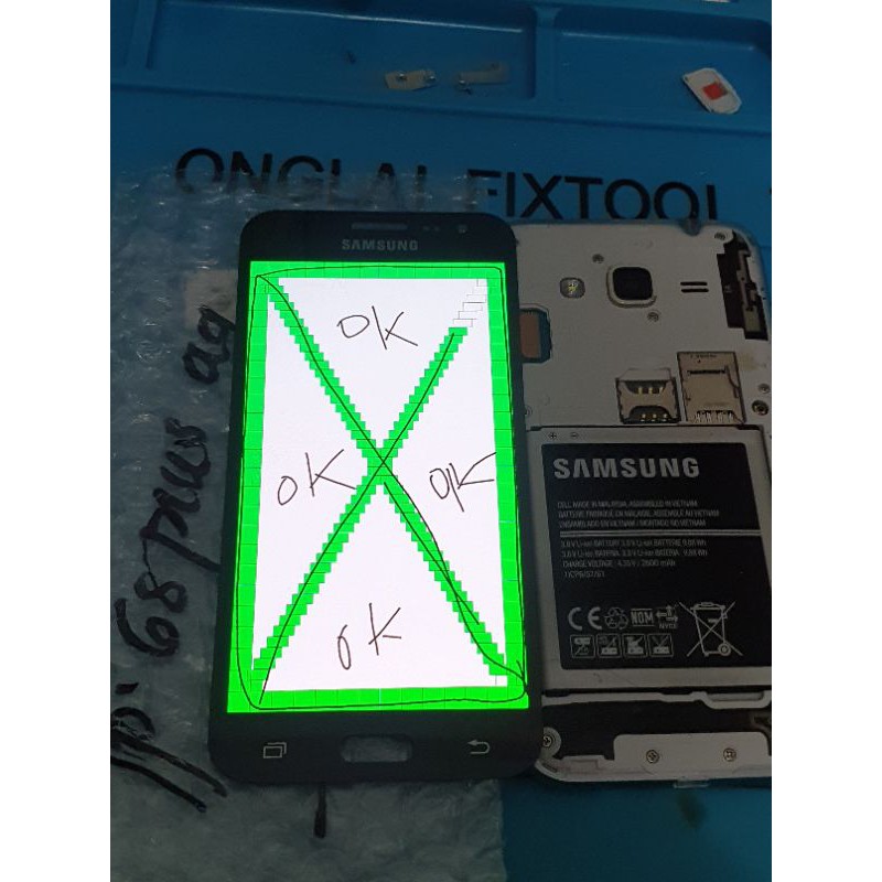 LCD Samsung J320 J300 J3 2016 Original Super AMOLED SEIN Copotan