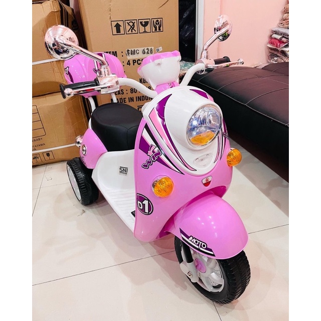 Mainan Anak Motor Aki Scoopy Exotic Toys EMT 2201