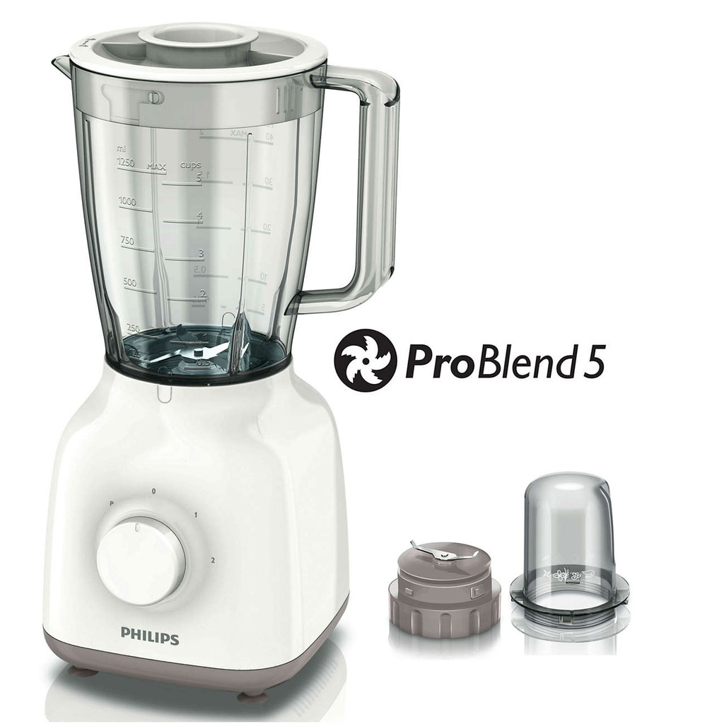 Philips HR2102/06 – Blender Plastic Mill