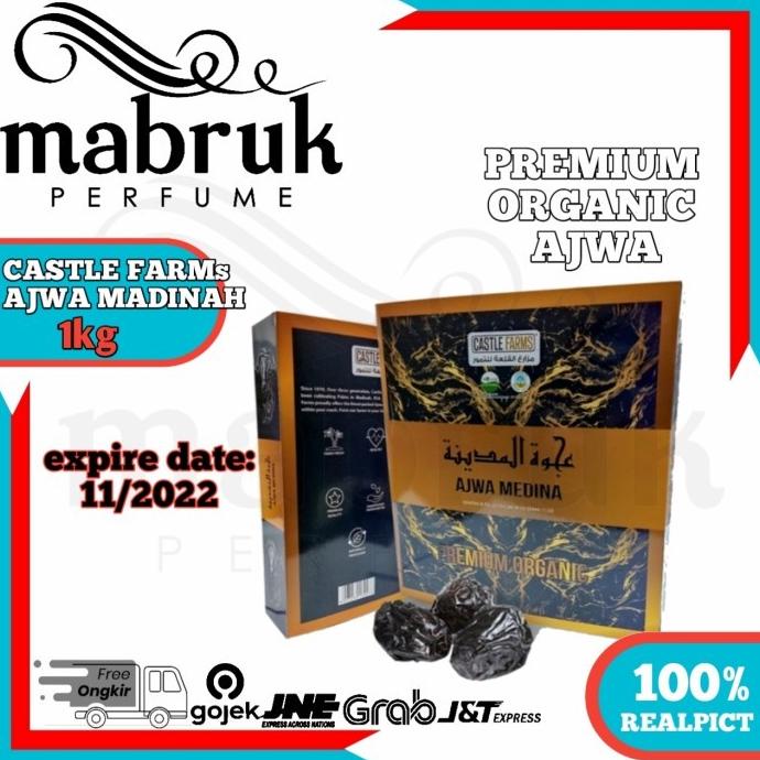 

Kurma Ajwa Sunnah Premium Jumbo Organic Korma Super Castle Farms 1Kg Lull4Ss2D_