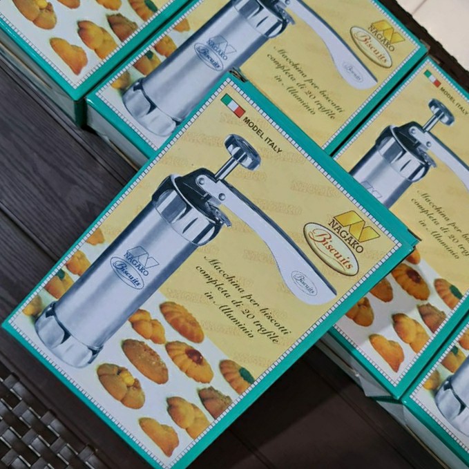 Biscuit cake maker set cookies mold dapur kitchen pastry cetakan kue biskuit alat rumah tangga Nagako