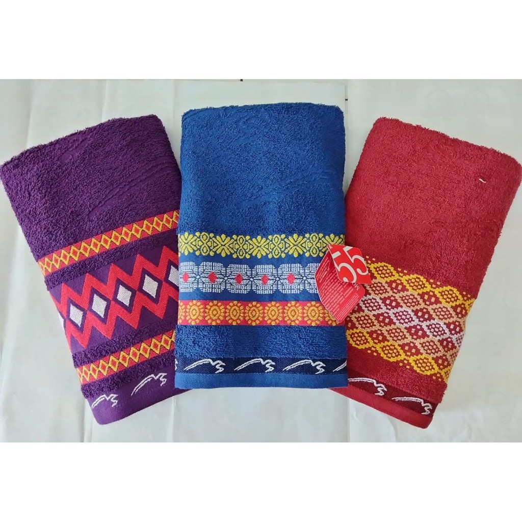 Handuk Dewasa POLOS/MOTIF 55/Handuk Dewasa/Perlengkapan Mandi/Handuk Serba guna