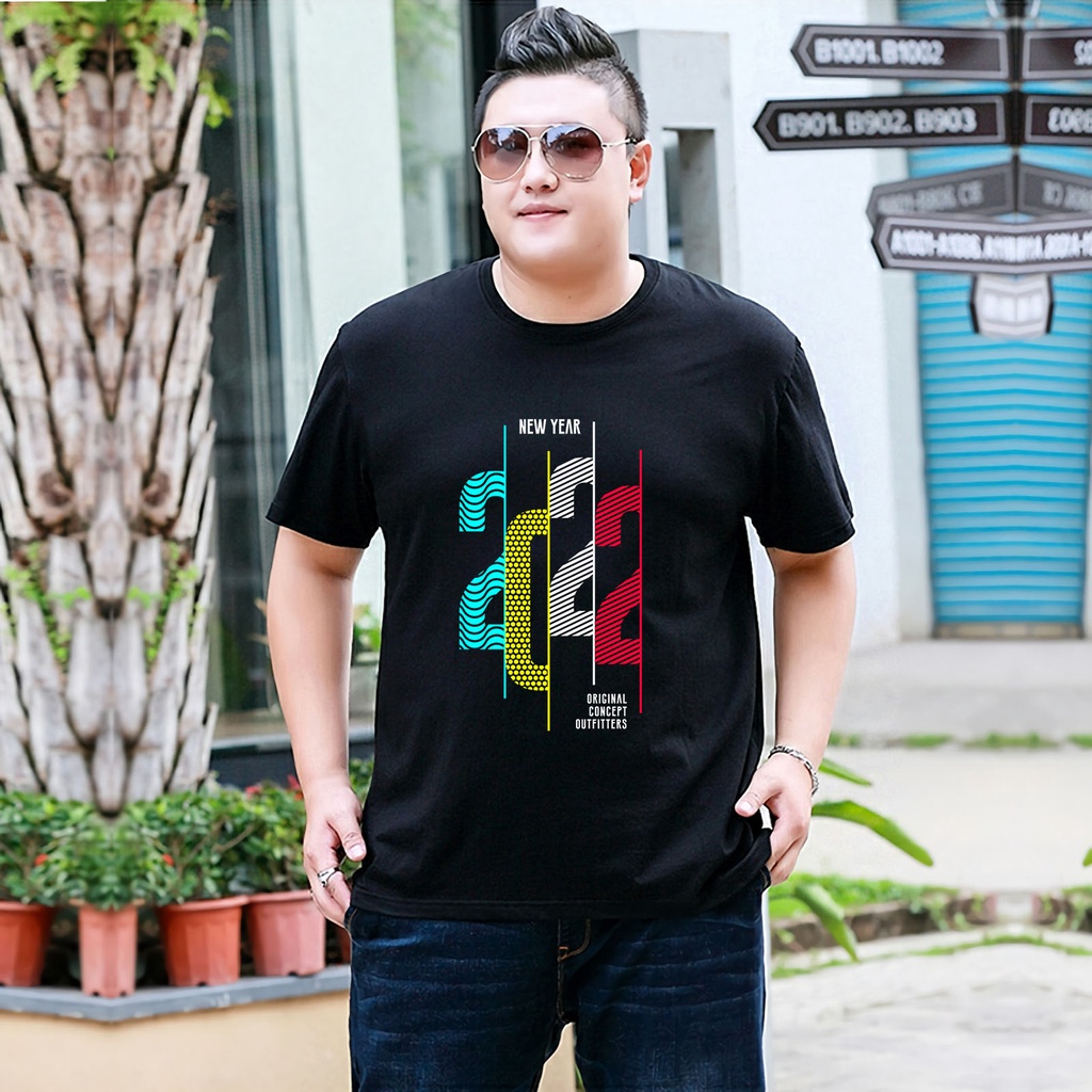 Baju Kaos Pria Jumbo 2022 Tshirt Bigsize XL XXL Distro DTF