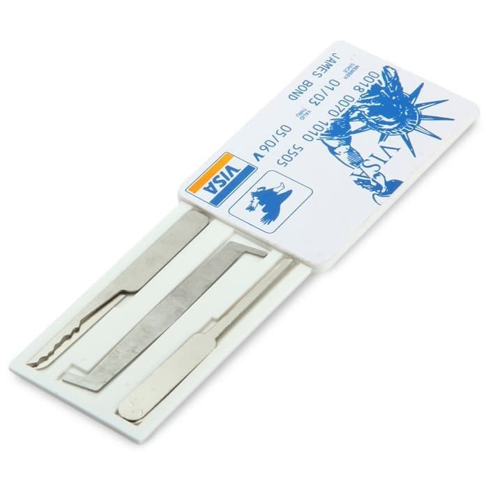 Card Lock Pick Set Alat Pembuka Gembok Pintu