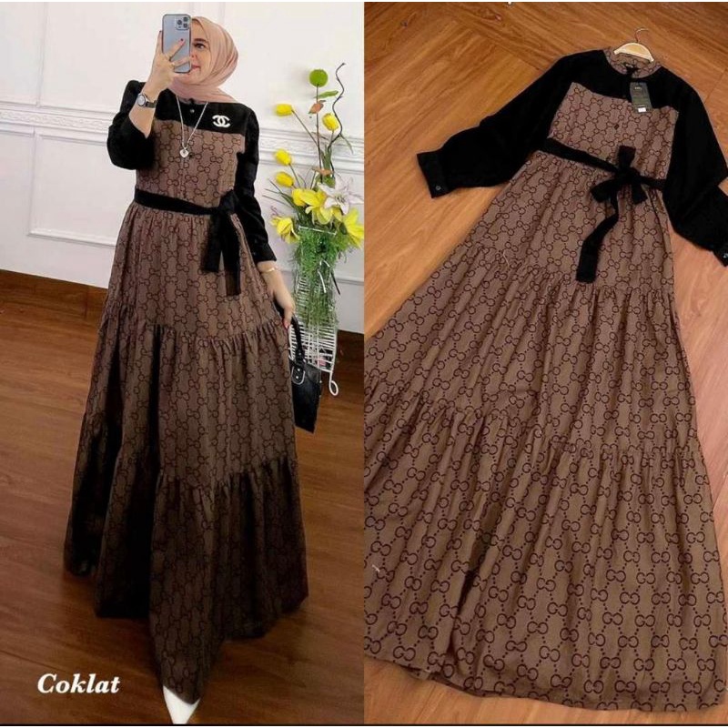 dress midi gucci viral