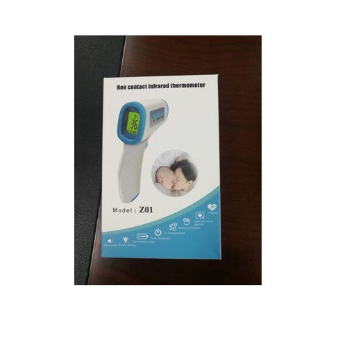 Z01 - Non-Contact Infrared Digital Thermometer Gun with LCD Display - Termometer Model Tembak