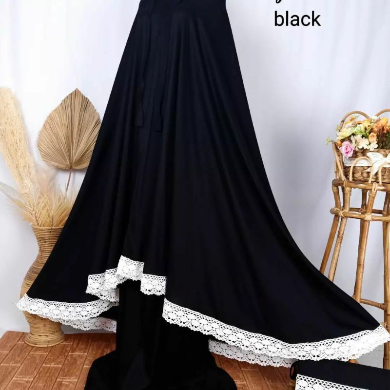 MUKENA POLOS BAHAN RAYON SYAHIRA SERIES BY SYAHIRA